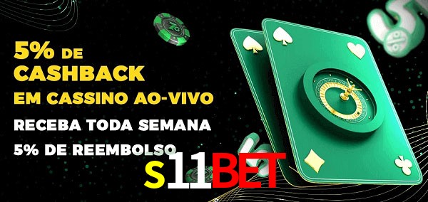 Promoções do cassino ao Vivo s11bet